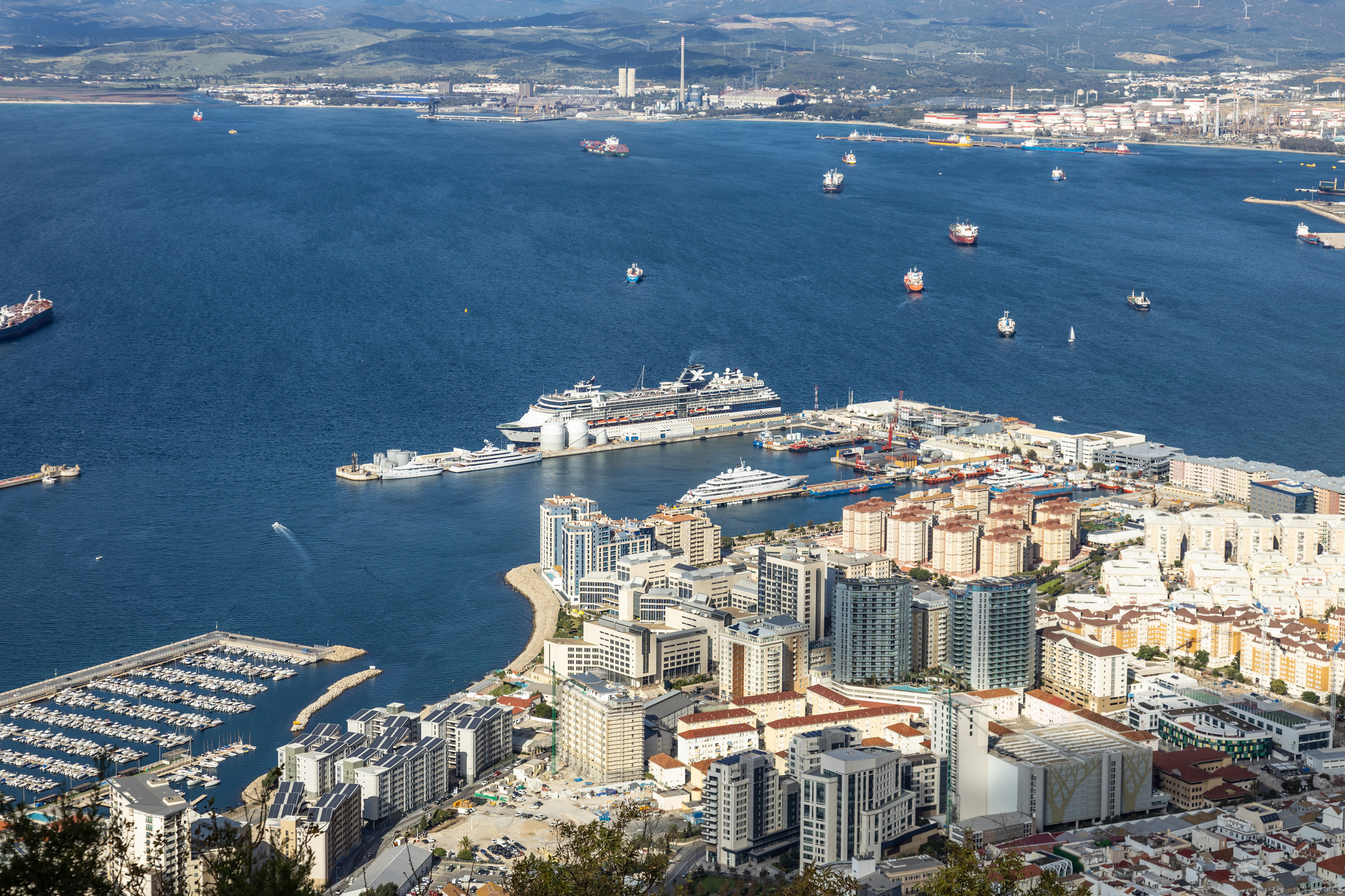 Image of a Cruise port