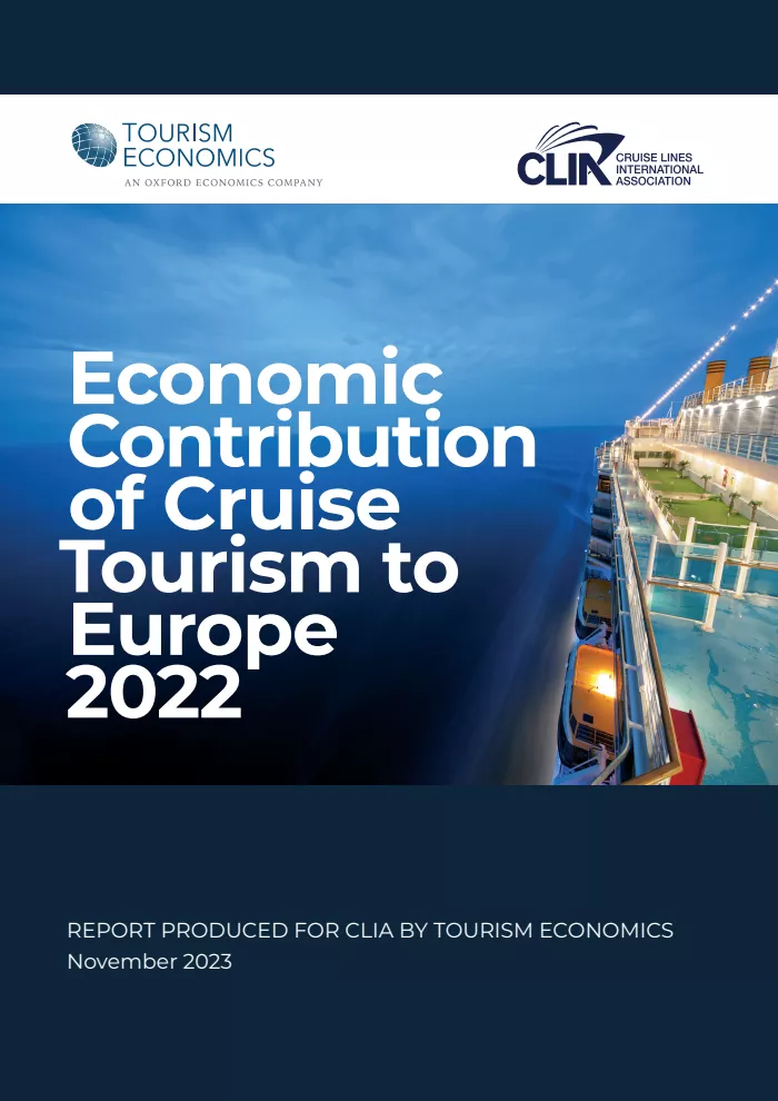 The Economic Contribution of the International Cruise Industry in Europe in 2022